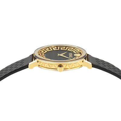 Versace Versace Daedalus 2-Hand 35mm Leather Band