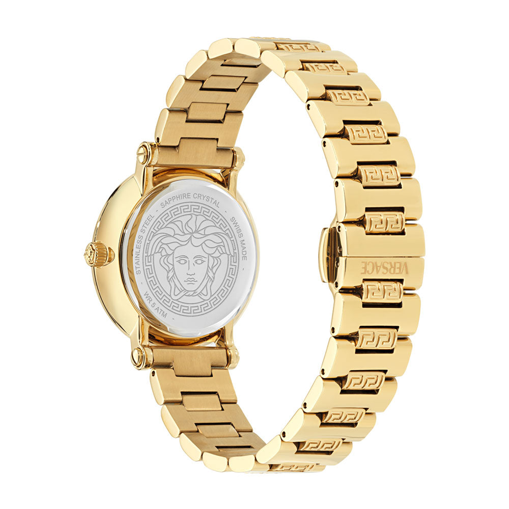 Versace Greca Sphere 2-Hand 35mm Stainless Steel Band