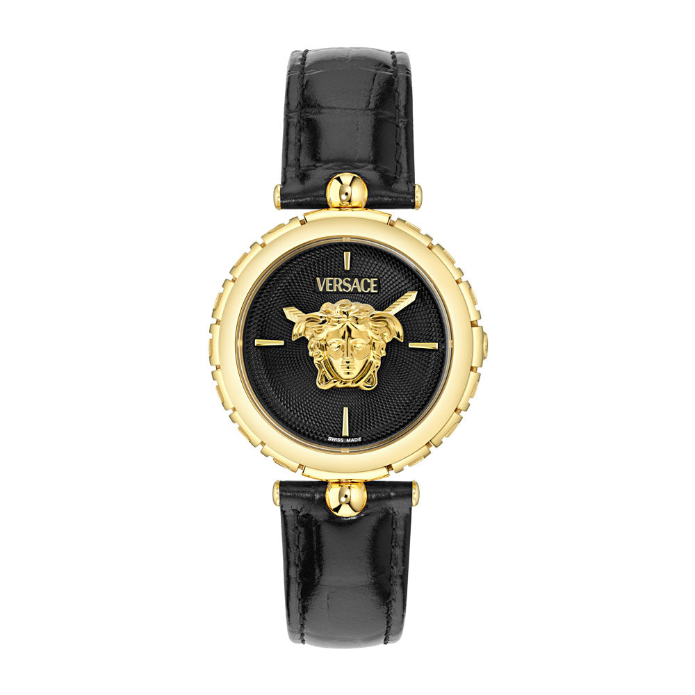 Versace Medusa Heritage 2-Hand 38mm Leather Band