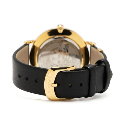 Versace V-Eternal 2-Hand 37mm Leather Band