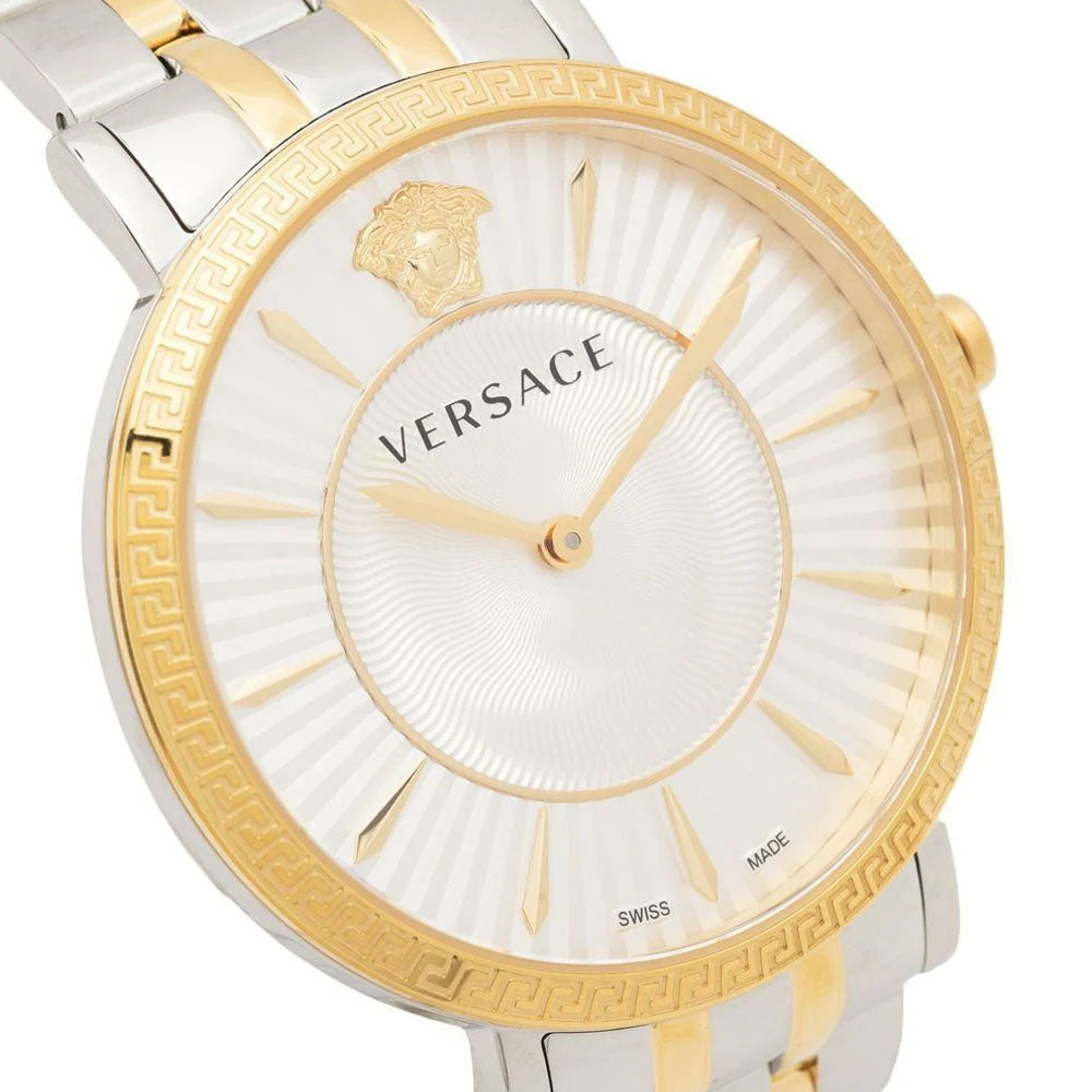 Versace V-Eternal 2-Hand 37mm Stainless Steel Band