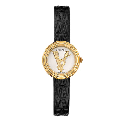 Versace V-Virtus 2-Hand 28mm Stainless Steel Band