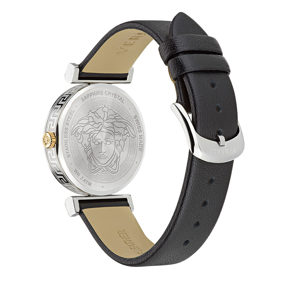 Versace Versace Regalia 2-Hand 34mm Leather Band