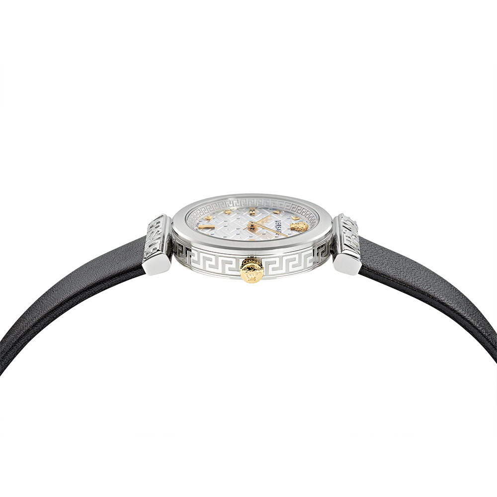 Versace Versace Regalia 2-Hand 34mm Leather Band