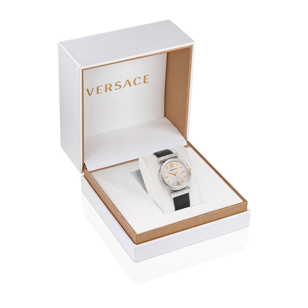 Versace Versace Regalia 2-Hand 34mm Leather Band