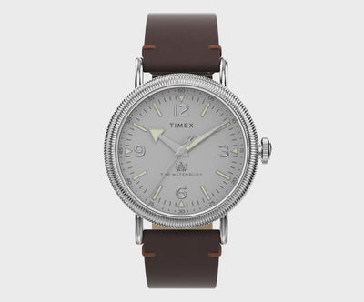 Timex Waterbury Standard 3-Hand 40mm Leather Band