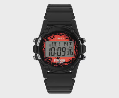 Timex Timex Atlantis X Stranger Things Digital 40mm Resin Band