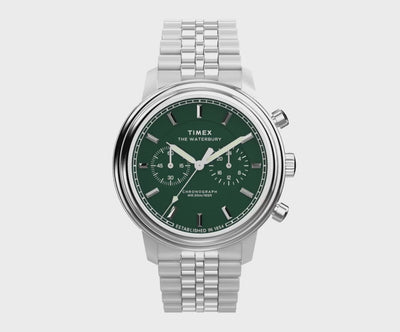 Timex Waterbury Metropolitan Chronograph 41mm Stainless Steel Band