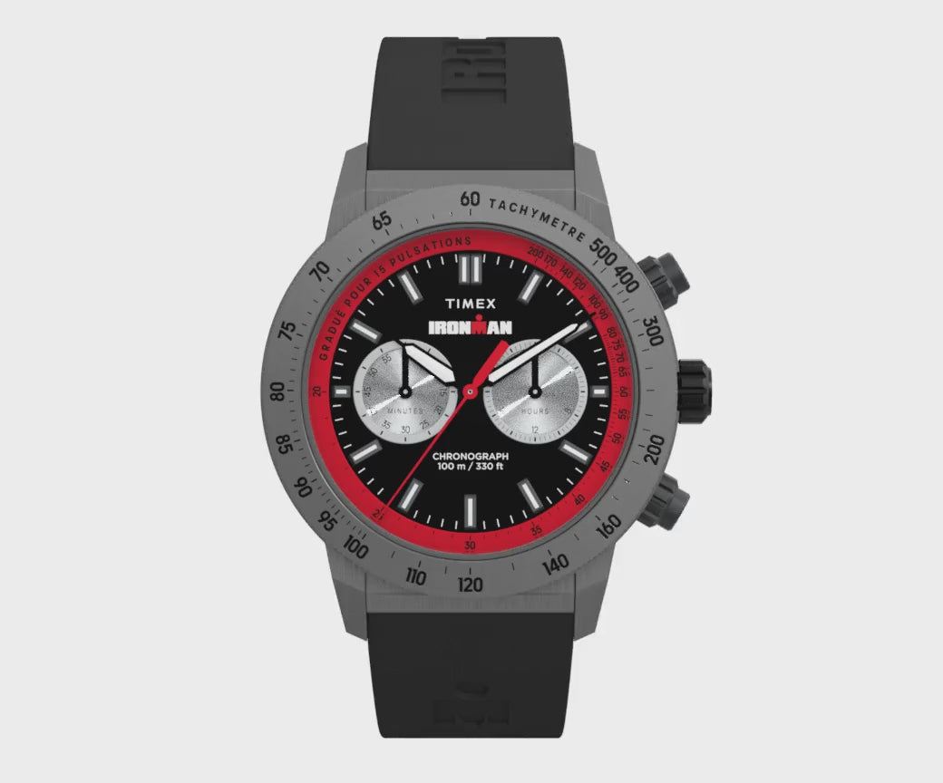 Timex Timex® Ironman® Challenger Chronograph 44mm Silicone Band