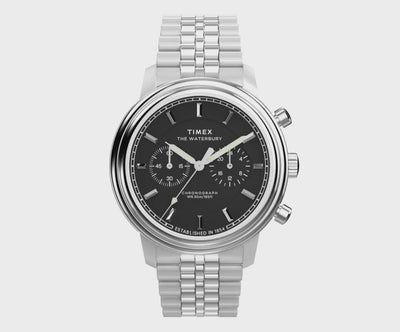 Timex Waterbury Metropolitan Chronograph 41mm Stainless Steel Band