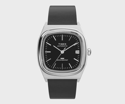 Timex Timex 1983 E Line Reissue Automatic 34mm Leather Band