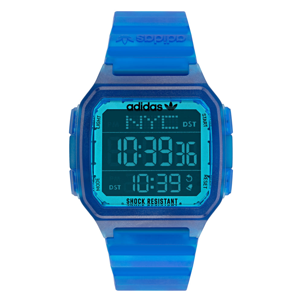 Adidas Digital One Gmt Digital 47mm Resin Band