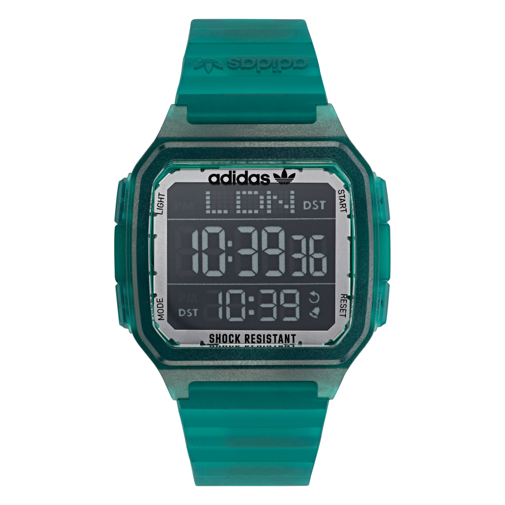 Adidas Digital One Gmt Digital 47mm Resin Band