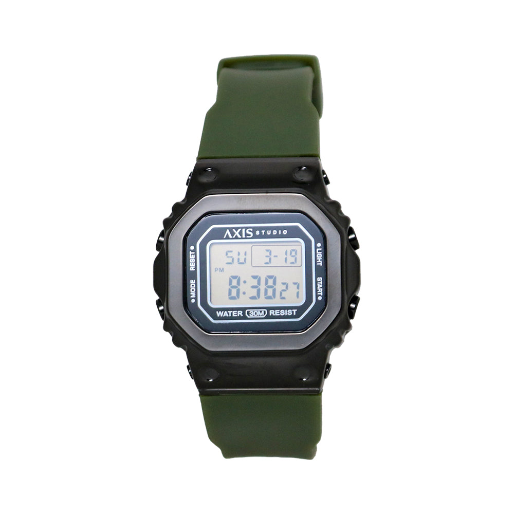 Axis Riley Digital 39mm Rubber Band