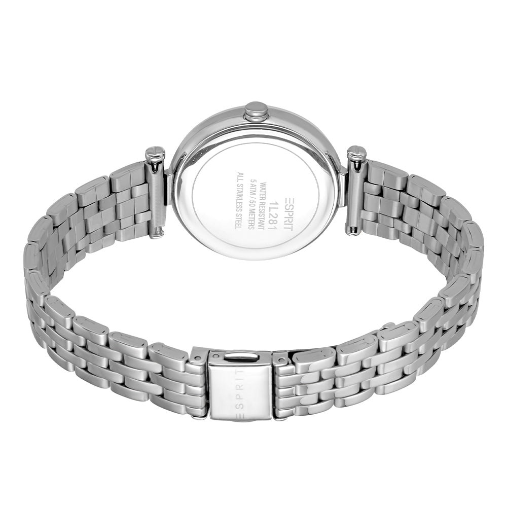 Esprit Laila Dot 3-Hand 30mm Stainless Steel Band