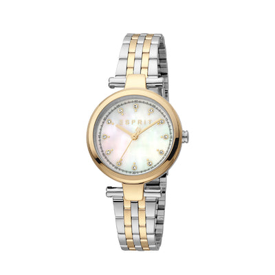 Esprit Laila Dot 3-Hand 30mm Stainless Steel Band