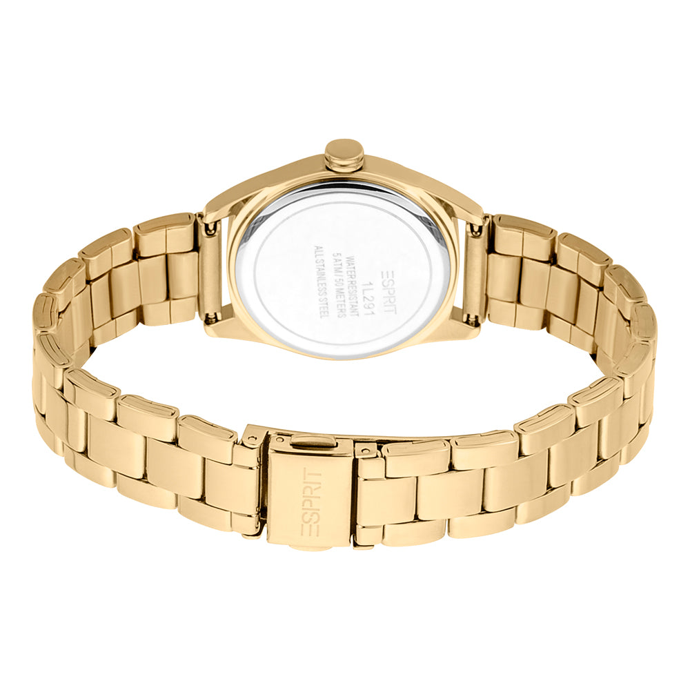 Esprit Charlie 3-Hand 30mm Stainless Steel Band