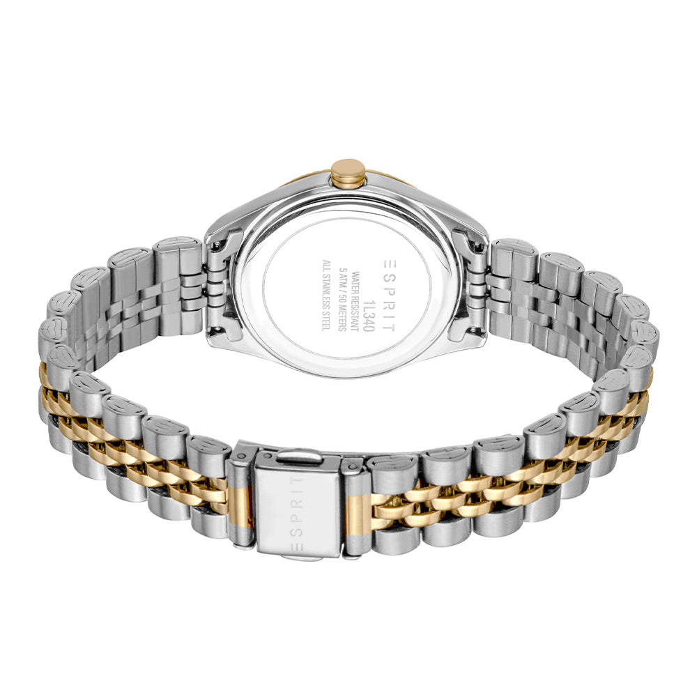 Esprit Madison Date Date 30mm Stainless Steel Band