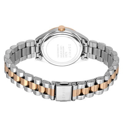 Esprit Alia Date Date 30mm Stainless Steel Band