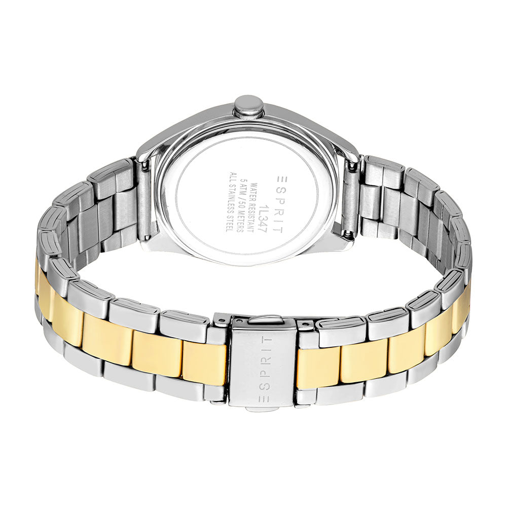 Esprit Celia Date 32mm Stainless Steel Band