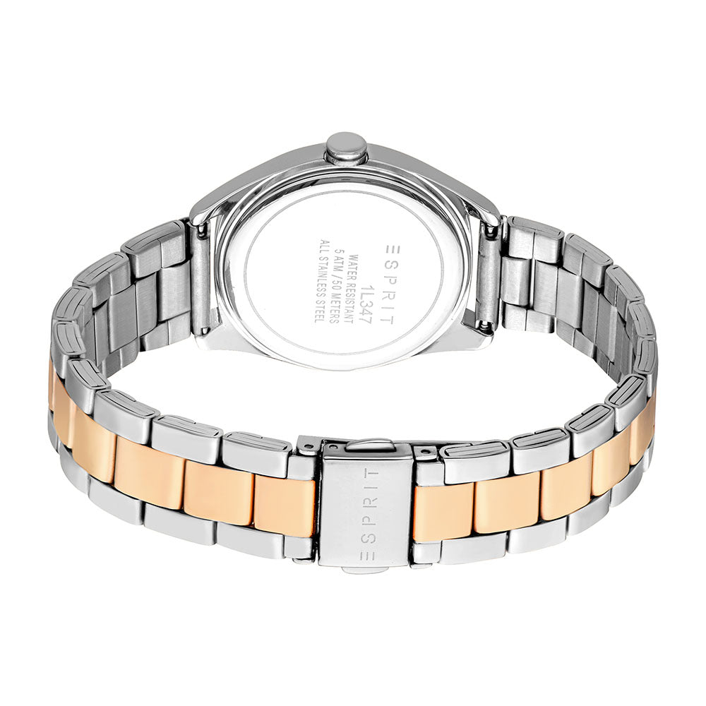 Esprit Celia Date 32mm Stainless Steel Band