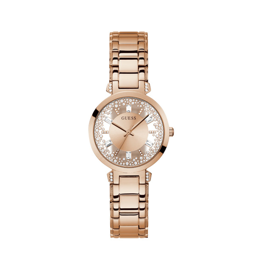 Guess Dress 3-Hand 33mm Stainless Steel Band