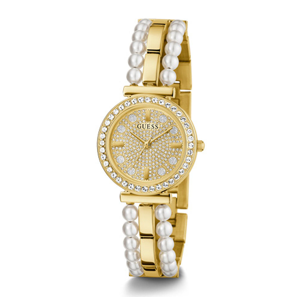 Guess Dress 3-Hand 30mm Stainless Steel Band