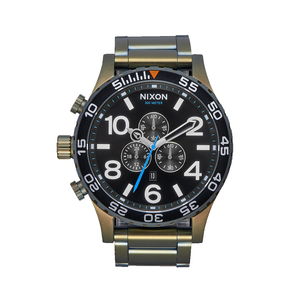 Nixon 51-30 Chrono 51mm Stainless Steel Band – Watch Republic PH