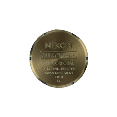 Nixon The Corporal 3-Hand 48mm Stainless Steel Band