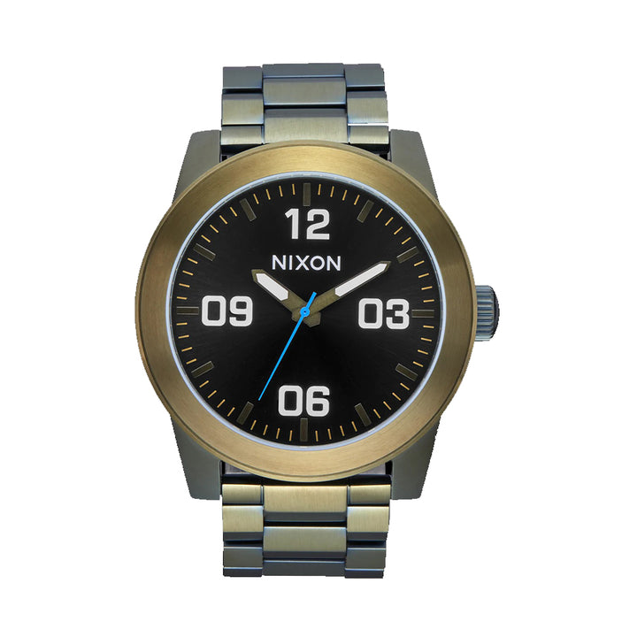 Nixon The Corporal 3-Hand 48mm Stainless Steel Band – Watch Republic PH