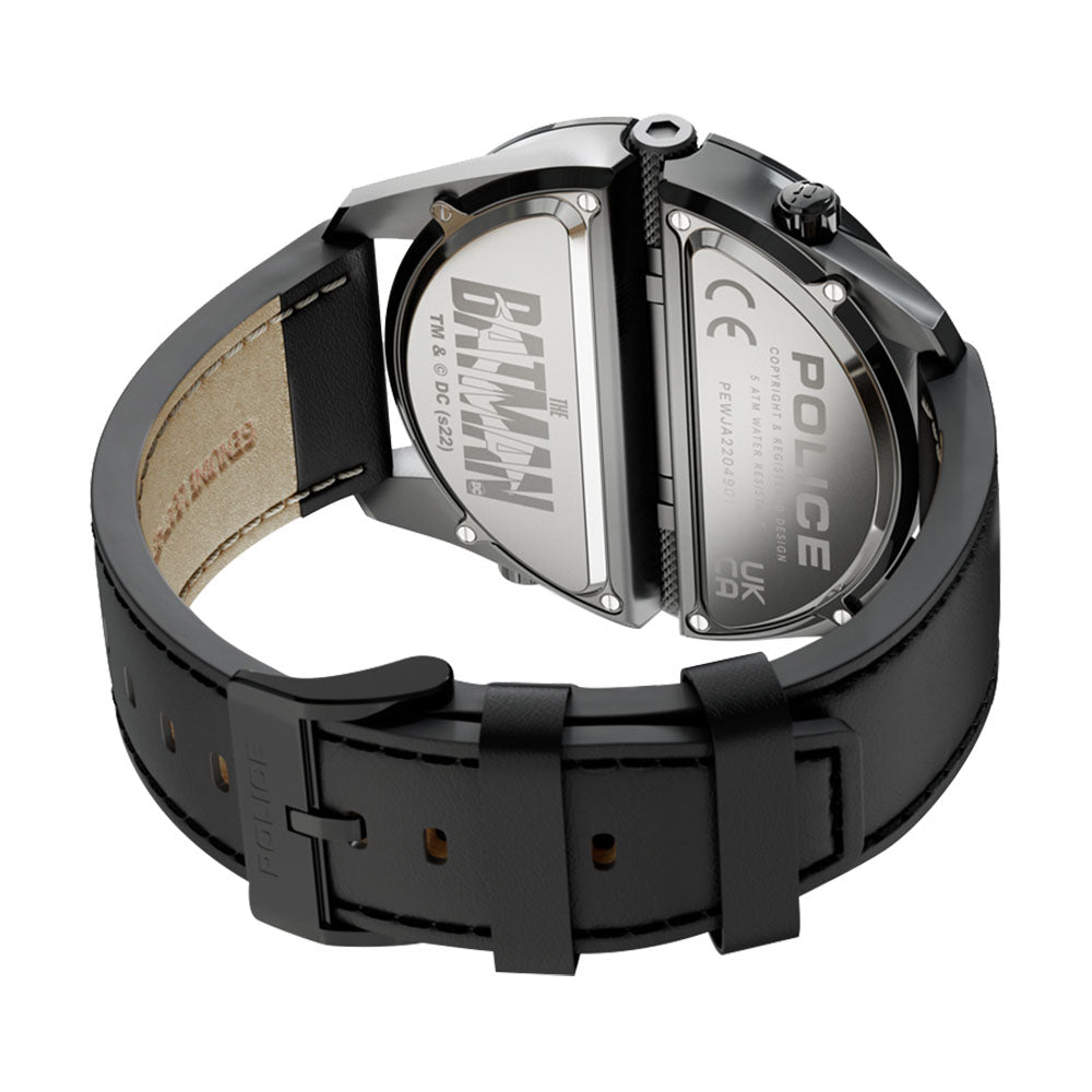 Police Batman Multifunction 50mm Leather Band